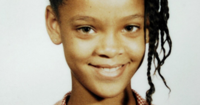 Rihanna criança em Barbados