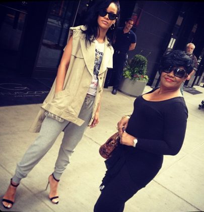 Rihanna mãe Monica