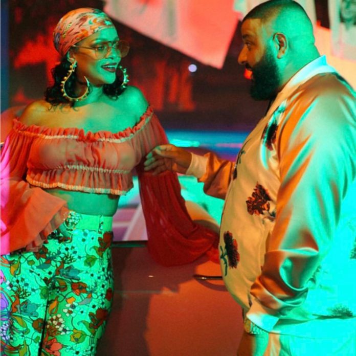 Rihanna e DJ Khaled - Instagram