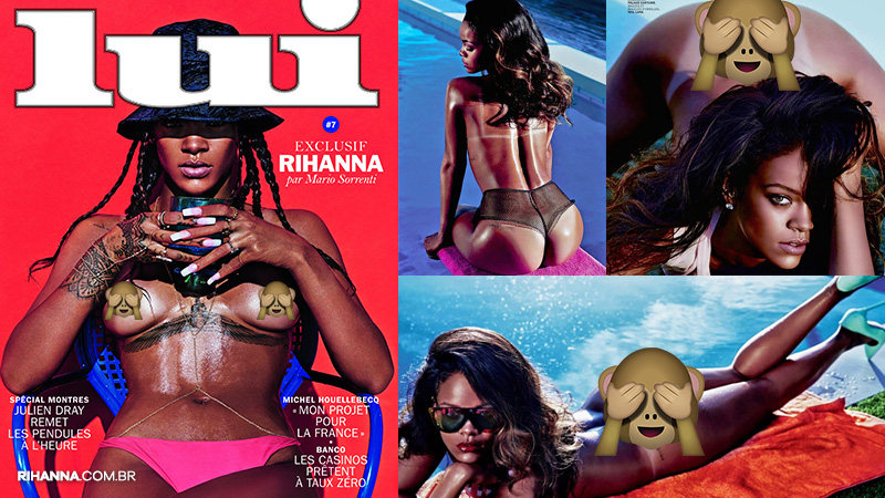 Rihanna Revistas: Lui