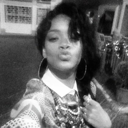 Selfies da Rihanna - Beijo 5