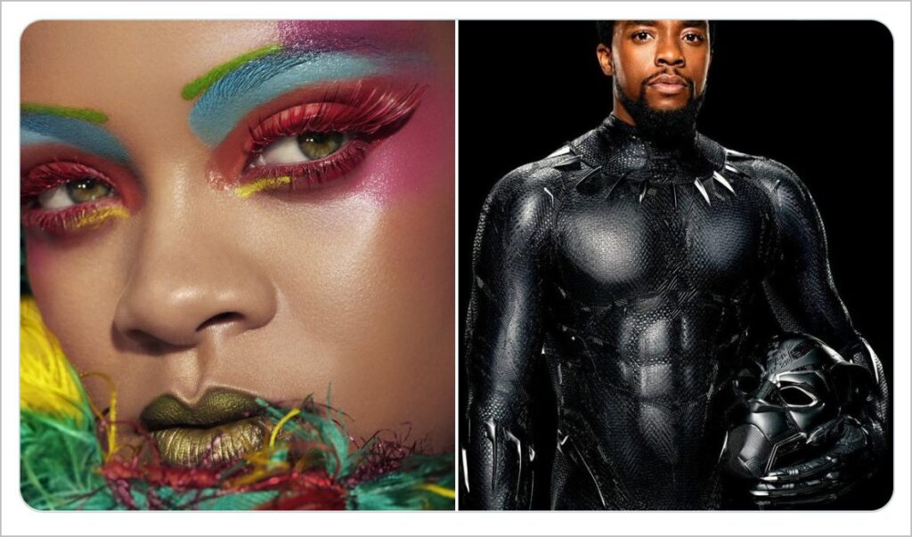 Chadwick Boseman - Rihanna Nova Musica Lift Me Up para Pantera Negra